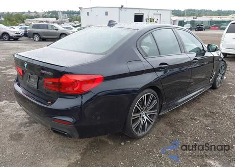 2019 BMW M550I xDrive из США, поврежденный, VIN WBAJB9C5XKB287927